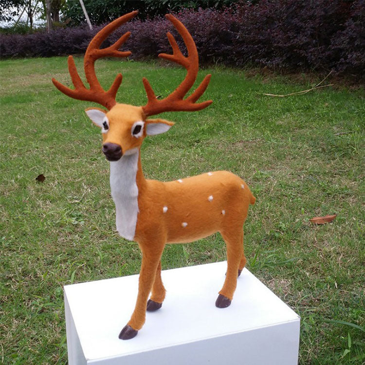 Christmas deer simulation elk Christmas window layout props desktop ornaments deer Christmas decorations Christmas deer simulation elk Christmas window layout props desktop ornaments deer Christmas decorations